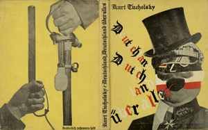 Lot 3607, Auction  105, Tucholsky, Kurt und Heartfield, John - Illustr., Deutschland, Deutschland über alles