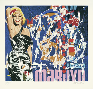 Lot 7452, Auction  106, Rotella, Mimmo, Marilyn