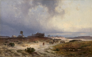 Lot 6167, Auction  109, Both, Hermann, Pommersche Küstenlandschaft bei aufziehendem Sturm