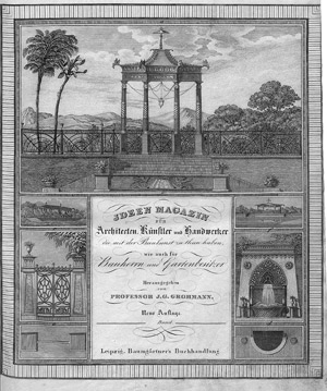 Los 656 - Grohmann, Johann Gottfried - Ideen-Magazin für Architecten, Künstler und Handwerker - 0 - thumb