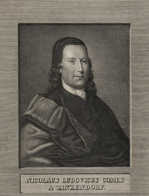 Los 2625 - Zinzendorf, Nikolaus Ludwig Graf von - Albumblatt1735 - 0 - thumb