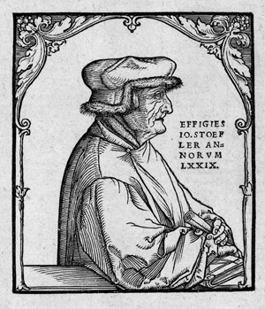 Los 5128 - Holbein d. J., Hans - Bildnis des Mathematikers Johannes Stoefler - 0 - thumb