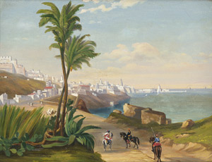 Los 6123 - Französisch - 19. Jh. . Blick auf Algier - 0 - thumb