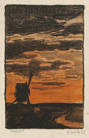 Los 7293 - Orlik, Emil - Windmühle in Dordrecht - 0 - thumb