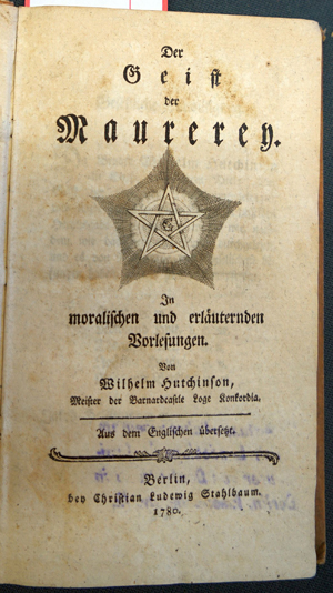 Lot 551, Auction  116, Geist der Maurerey, Der, Der Geist der Maurerey