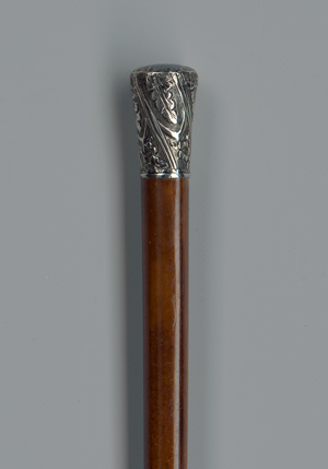 Lot 2333, Auction  119, Spazierstock, Spazierstock mit ziseliertem Silberknauf