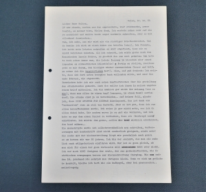 Lot 2302, Auction  120, Artmann, H. C., Brief 1964 an Otto F. Walter