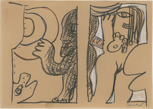 Lot 8159, Auction  120, Antes, Horst, Ohne Titel