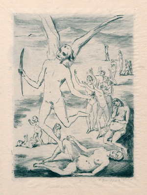 Lot 3347, Auction  121, Meseck, Felix, Das Märchen aus Ofterdingen (Graphikfolge)