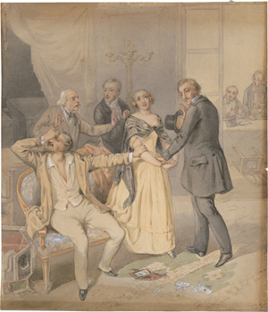 Lot 6781, Auction  121, Danhauser, Josef, "Das verspielte Weib"