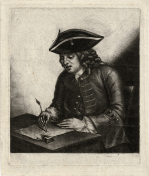 Lot 5290, Auction  122, Greenwood, John, Portrait eines Mannes am Schreibpult