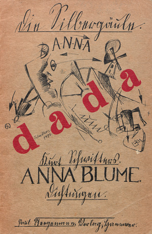 Lot 3671, Auction  123, Schwitters, Kurt, Anna Blume. EA