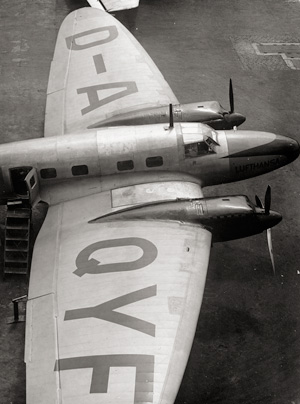 Lot 4300, Auction  123, Stöcker, Alex, Heinkel He 111 plane and Fokker plane at Tempelhof airport, Berlin