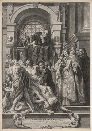 Lot 5096, Auction  123, Jode II, Pieter de, Der hl. Martin heilt den Besessenen des Präfekten