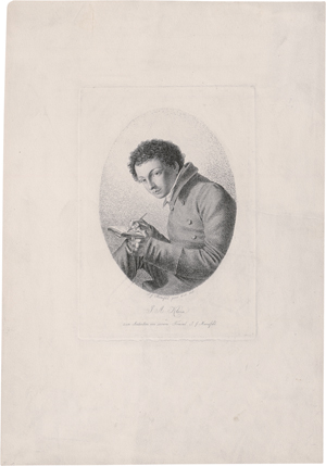 Lot 5324, Auction  123, Mansfeld, Johann Georg, Bildnis des Johann Adam Klein
