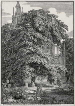 Lot 5342, Auction  123, Schinkel, Karl Friedrich, Gotische Kirche