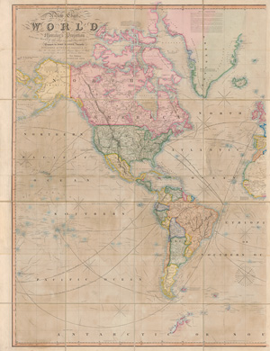 Los 7 - Dower, John und Teesdale, Henry - New Chart-World. London, H. Teesdale, 1856. - Frühe Ausgabe - 0 - thumb