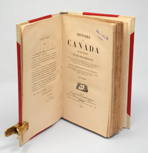 Los 44 - Brasseur de Bourbourg, Charles Etienne - Histoire du Canada, de son église et de ses missions. Paris, Plancy, 1852 - 0 - thumb