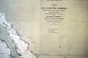 Los 54 - Mexiko - Carte de la côte occidentale d'Amérique. Kupferkarte. Paris 1867 - 0 - thumb