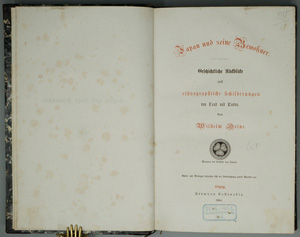 Los 62 - Heine, Wilhelm - Japan und seine Bewohner. Leipzig, Costenoble, 1860 - 0 - thumb