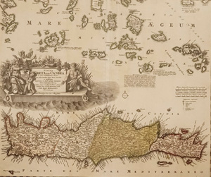 Los 99 - Homann, Johann Baptist - Insula Creta hodie Candia. Nürnberg um 1720 - 0 - thumb