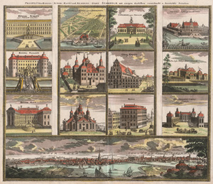 Los 100 - Homann, Johann Baptist - Prospect. Um 1740 - 0 - thumb
