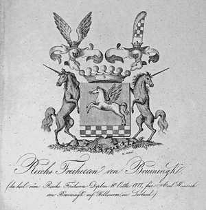 Los 417 - Schabert, David - Vollstaendiges Wapenbuch. Mitau, o. Dr., 1840-1846. - Selten Wappenbuch des deutsch-baltischen Adels - 0 - thumb