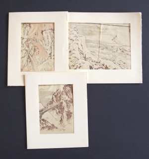 Los 537 - Hokusai, Katsushika - Sammlungen von 10 Holzschnitten. Edo um 1820-1878 - 4 - thumb