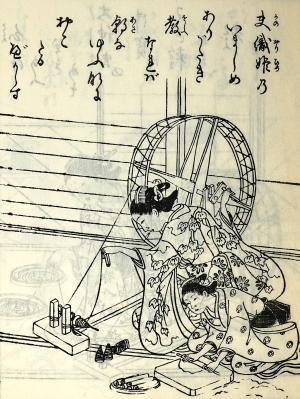 Los 599 - Sukenobu, Nishikawa. - Ehon masu kagami (Ein leuchtender Spiegel). Blockbuch. Kyoto, Osaka und Edo, Shikano Yasubei, Inaba Niemon und Murakami Kyubei, ca. 1748 - 1 - thumb