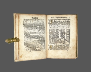 Los 706 - Petrus, Frater - Legenda Sanctae Catharinae. Straßburg, Johann Grüninger, 2.VII.1500. - Erste deutsche Ausgabe - 4 - thumb