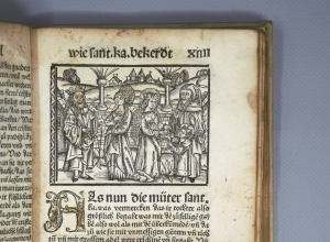 Los 706 - Petrus, Frater - Legenda Sanctae Catharinae. Straßburg, Johann Grüninger, 2.VII.1500. - Erste deutsche Ausgabe - 9 - thumb