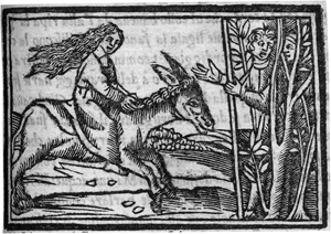 Los 708 - Apuleius, Lucius - Dell'Asino d'oro. Florenz, Filippo Giunta, 1598. - Durchschossenes Exemplar mit 60 Text-Holzschnitten - 0 - thumb