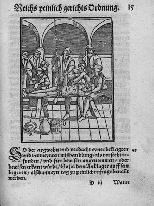 Los 745 - Karl V., Kaiser - Peinlich Gerichts Ordnung. Frankfurt, Johann Wolff, 1565 - 0 - thumb