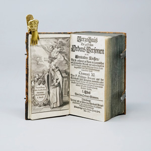 Los 812 - Bonanni, Filippo - Verzeichnüß der geistlichen Ordens-Personen in der streitenden Kirchen. Würzburg und Nürnberg, Martin Franz Hertz für Christoph Weigel, 1711 - 0 - thumb