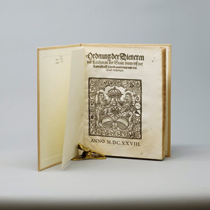 Los 815 - Bullinger, Heinrich - Ordnung der Dieneren der Kilchen in der Statt unnd uff der Landtschafft Zürich. Zürich 1628 - 0 - thumb