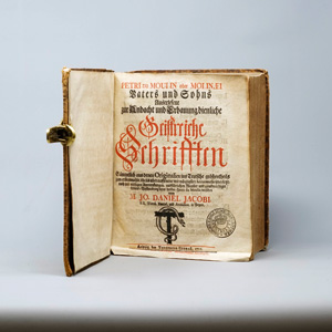 Los 819 - Du Moulin, Pierre und Moulin Jr, Pierre du - Vaters und Sohns Auserlesene zur Andacht. Leipzig, Theophilo Giorgi, 1721 - 0 - thumb