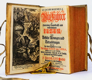 Los 828 - Masen, Jacob - Wegführer zu einem reinen, tugendhafft- und vollkommenen Leben. Frankfurt und Breslau, Johann H. Kloß, 1701 - 0 - thumb