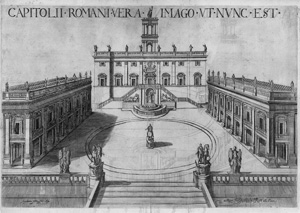 Los 873 - Ferrerio, Pietro und Falda, Giovanni Battista - Palazzi di Roma. Rom, Giovanni J.Rossi, um 1655. - Frühe Ausgabe ohne Nummerierung der Platten - 0 - thumb