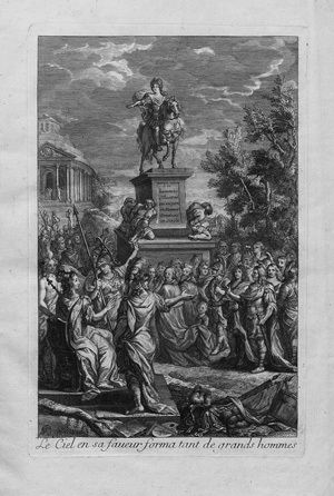 Los 896 - Perrault, Charles - Les portraits des hommes illustres. Paris, Antoine Dezallier, 1696-1700. - Erste Ausgabe der Portrait- und Biographiensammlung   - 0 - thumb