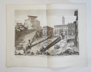 Los 898 - Piranesi, Giovanni Battista - Konvolut von 7 Veduten über Rom. Radierungen. London um 1760-1860 - 4 - thumb