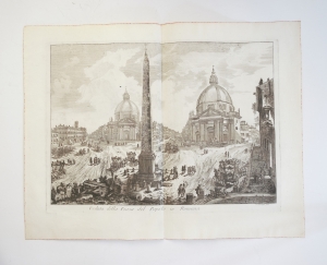 Los 898 - Piranesi, Giovanni Battista - Konvolut von 7 Veduten über Rom. Radierungen. London um 1760-1860 - 6 - thumb