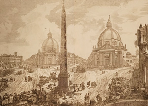Los 898 - Piranesi, Giovanni Battista - Konvolut von 7 Veduten über Rom. Radierungen. London um 1760-1860 - 0 - thumb