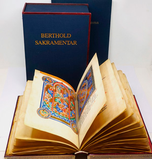 Los 930 - Berthold-Sacramentar, Das - Vollständige Faksimile-Ausgabe der Handschrift Ms. M. 710 der Pierpont Morgan. Graz, Akademische Druck- und Verlagsanstalt, 1999 - 0 - thumb