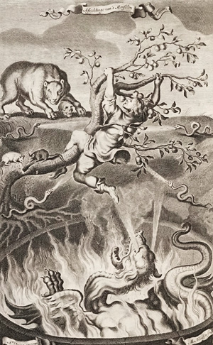 Los 1525 - Cats, Jacob - Alle de Wercken. Amsterdam, D. van den Dalen (u. a.) sowie Utrecht, W. van de Water 1700. – Vollständiges Exemplar der maßgeblichen Gesamtausgabe - 0 - thumb