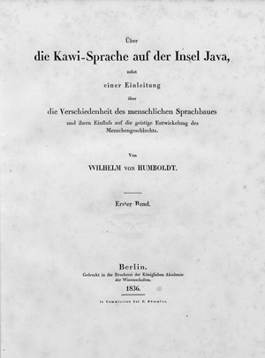 Los 1621 - Humboldt, Wilhelm von - Über die Kawi-Sprache auf der Insel Java. Berlin, Königliche Akademie der Wissenschaften, 1836-1839. - Erste Ausgabe - 0 - thumb