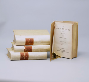 Los 1630 - Keller, Gottfried - Der grüne Heinrich. Braunschweig, Friedrich Vieweg, 1854-1855. - Erste Ausgabe - 0 - thumb