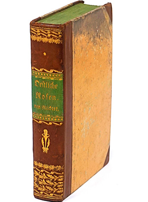 Los 1691 - Rückert, Friedrich - Oestliche Rosen. Leipzig, F. A. Brockhaus, 1822. - Erste Ausgabe - 0 - thumb