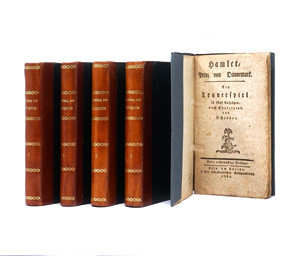Los 1714 - Schröder, Friedrich Ludwig - Sammlung von Schauspielen für's Hamburgsche Theater. Schwerin und Wismar, Bödner, 1790-1794. - Erste Ausgabe - 0 - thumb