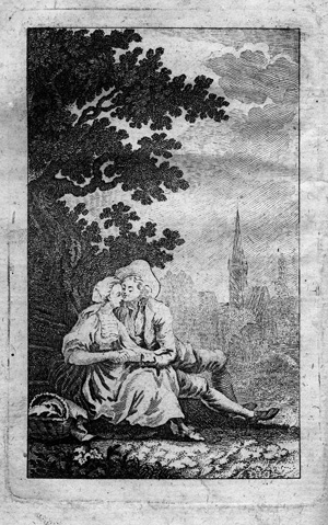 Los 1753 - Wezel, Johann Carl - Sechsfache Ehestands-Geschichte des ehrsamen Herrn Philip Peter Marks. Hanau, Frankfurt und Leipzig 1778. - Erste Ausgabe - 0 - thumb