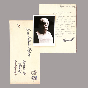 Los 2089 - Bismarck, Otto Fürst von - Brief an Ferdinand Schultz. 1891 - 0 - thumb